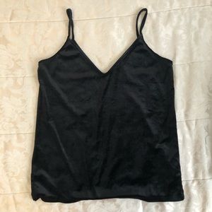 Velvet tank top